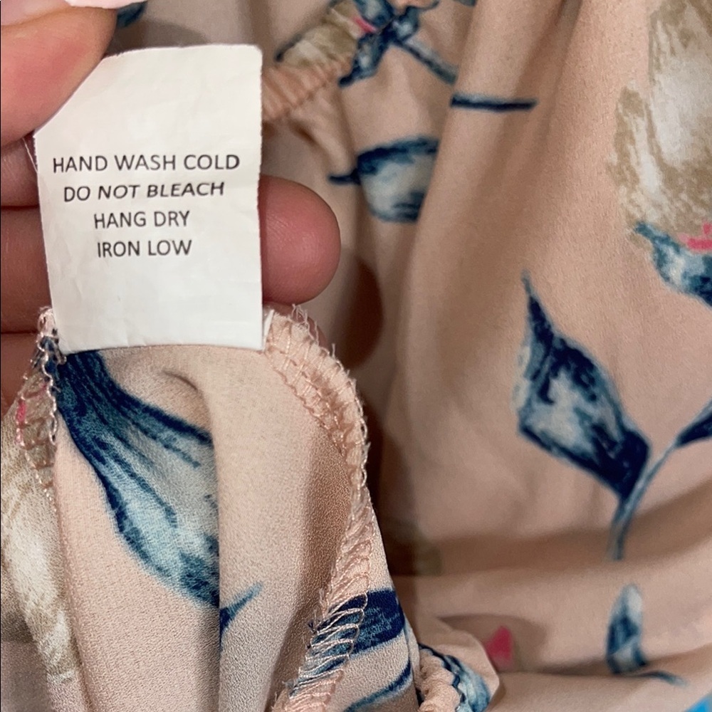 Sienna Sky Blush Floral Blouse - Picture 5 of 7
